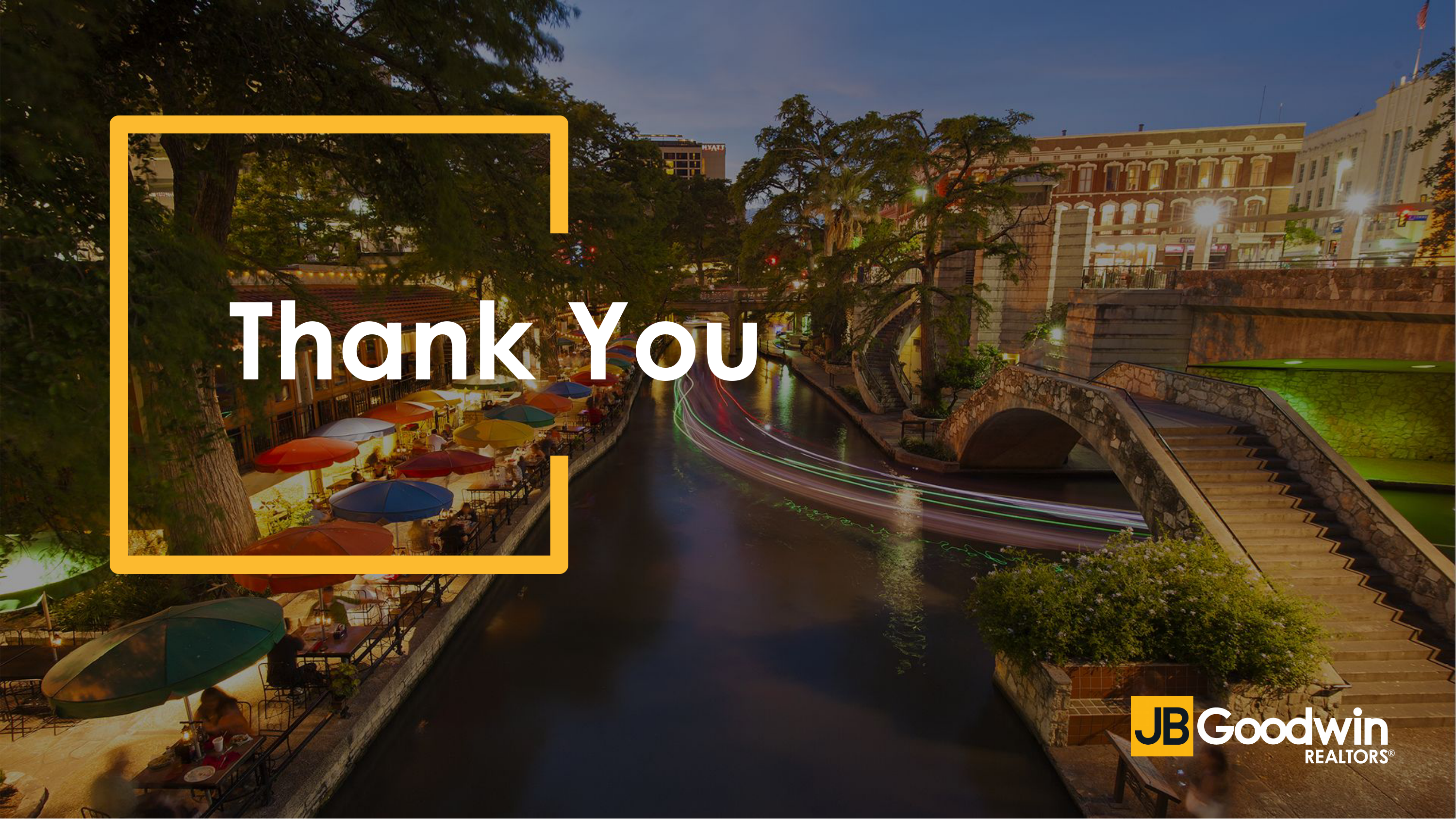 Thank You For Your Business